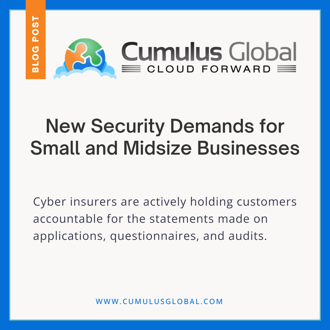 New Security Demands For Small And Midsize Businesses - Cumulus Global